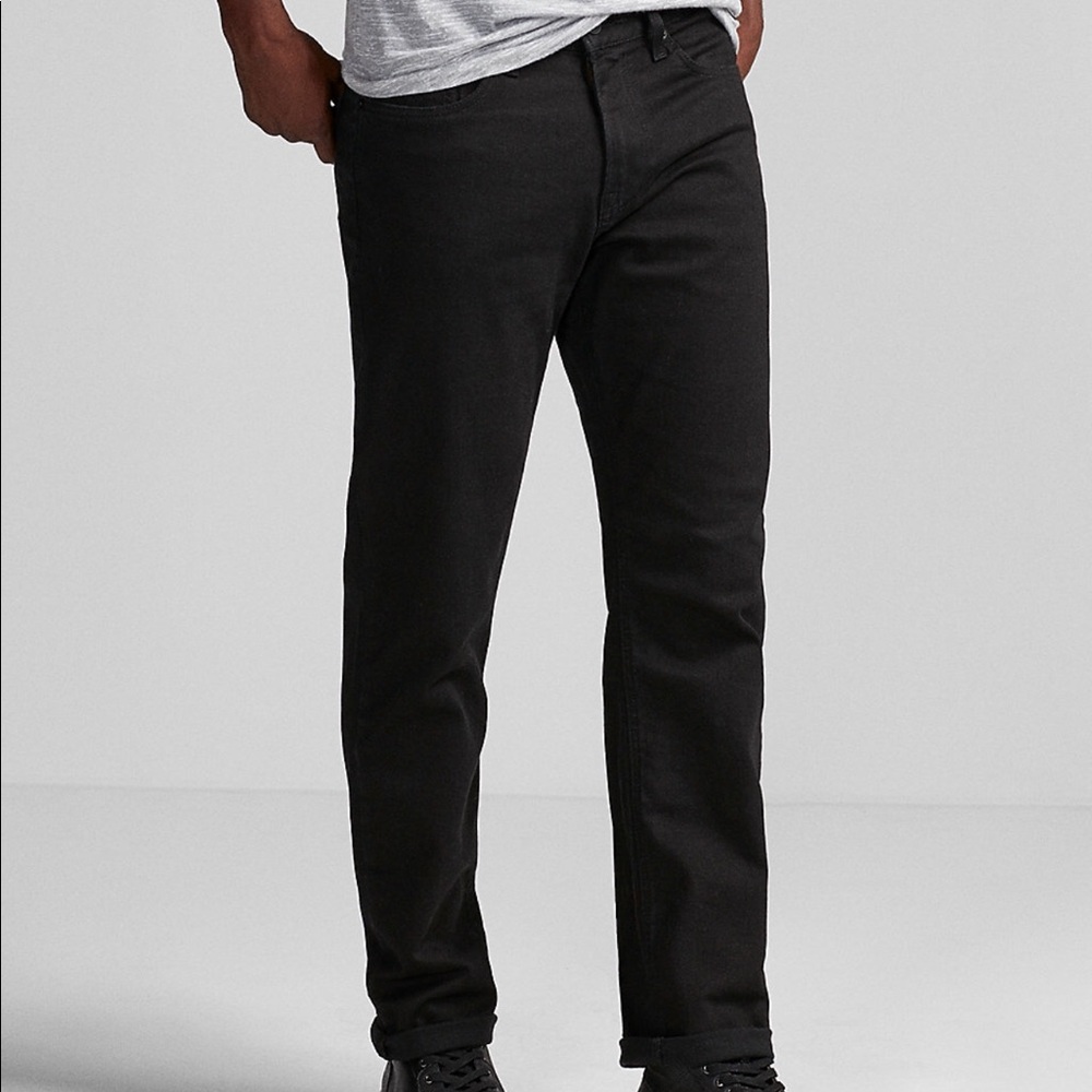 Express Men Black Jeans